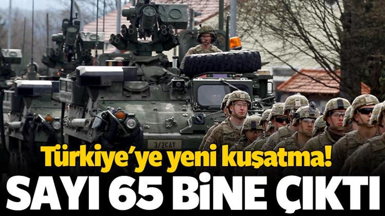 Türkiye'ye yeni kuşatma! Sayı 65 bine çıktı