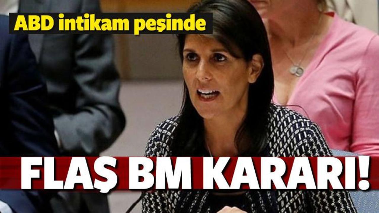 ABD'den flaş BM kararı: 285 milyon dolar azaltıyor