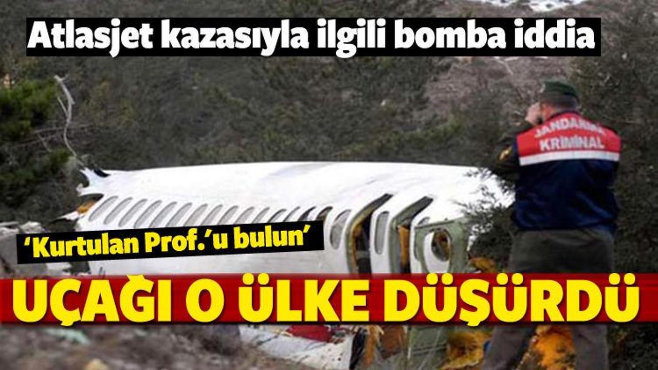 Atlasjet kazasıyla ilgili bomba iddia
