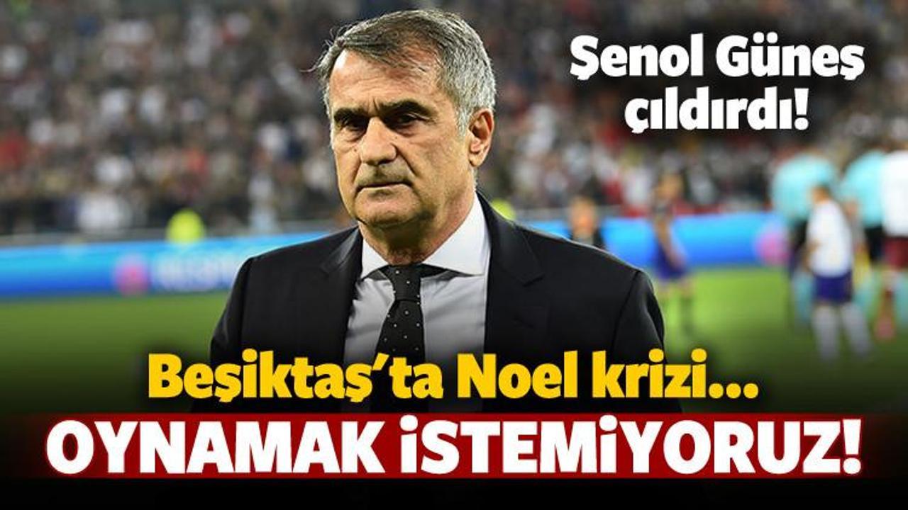 Beşiktaş'ta Noel krizi! "Oynamak istemiyoruz"
