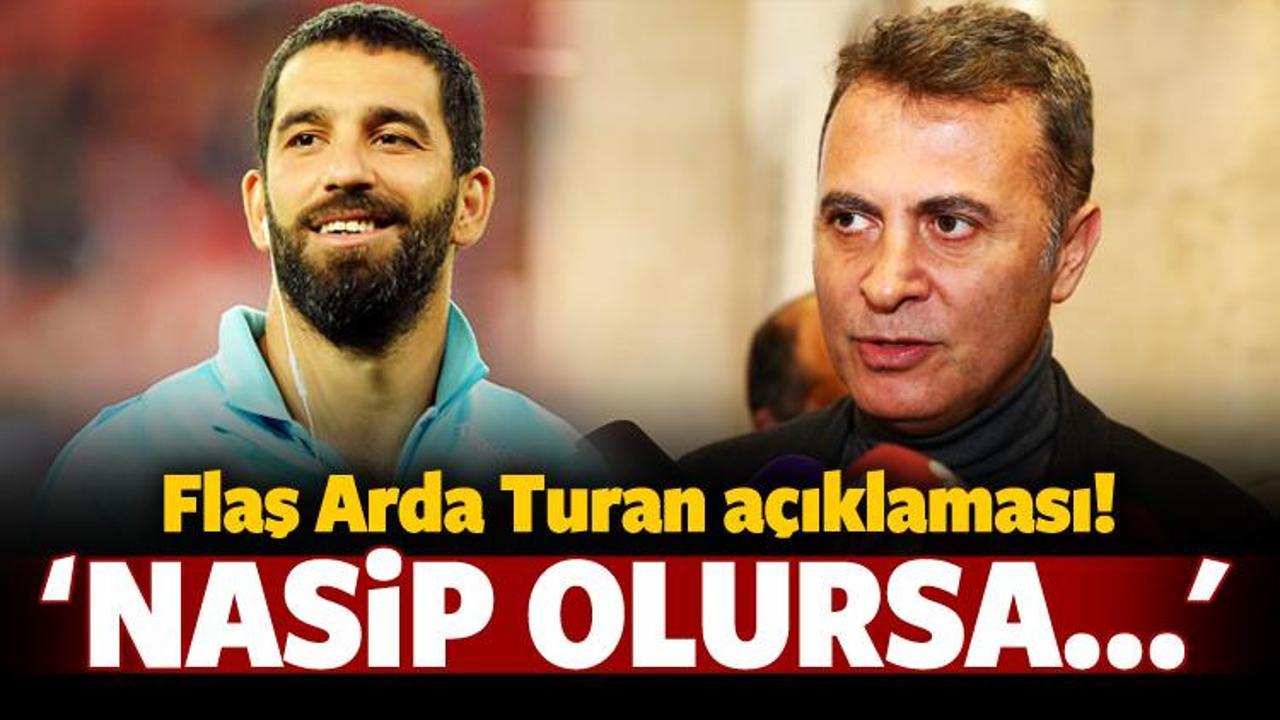 Beşiktaş'tan flaş Arda Turan açıklaması!