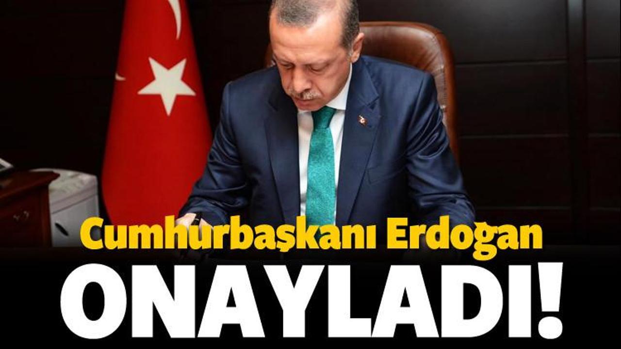 Erdoğan, 2018 Bütçe Kanunu'nu onayladı