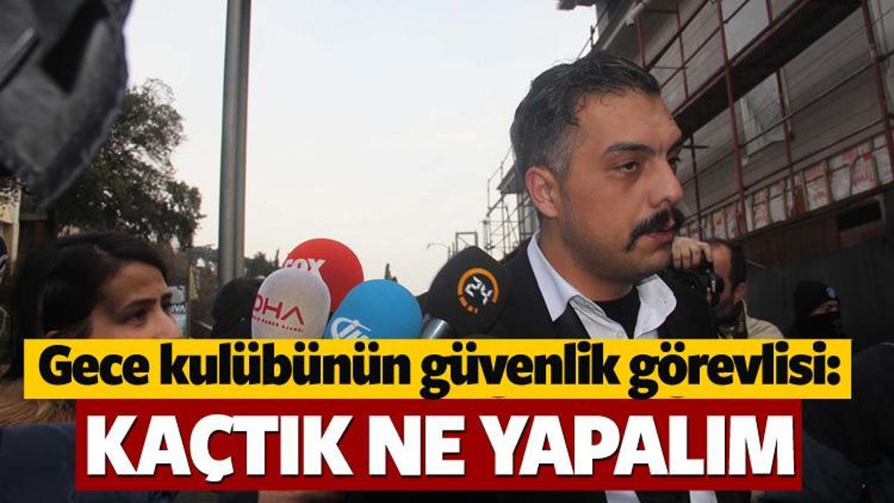 G&uuml;venlik g&ouml;revlisi saldırı anını anlattı