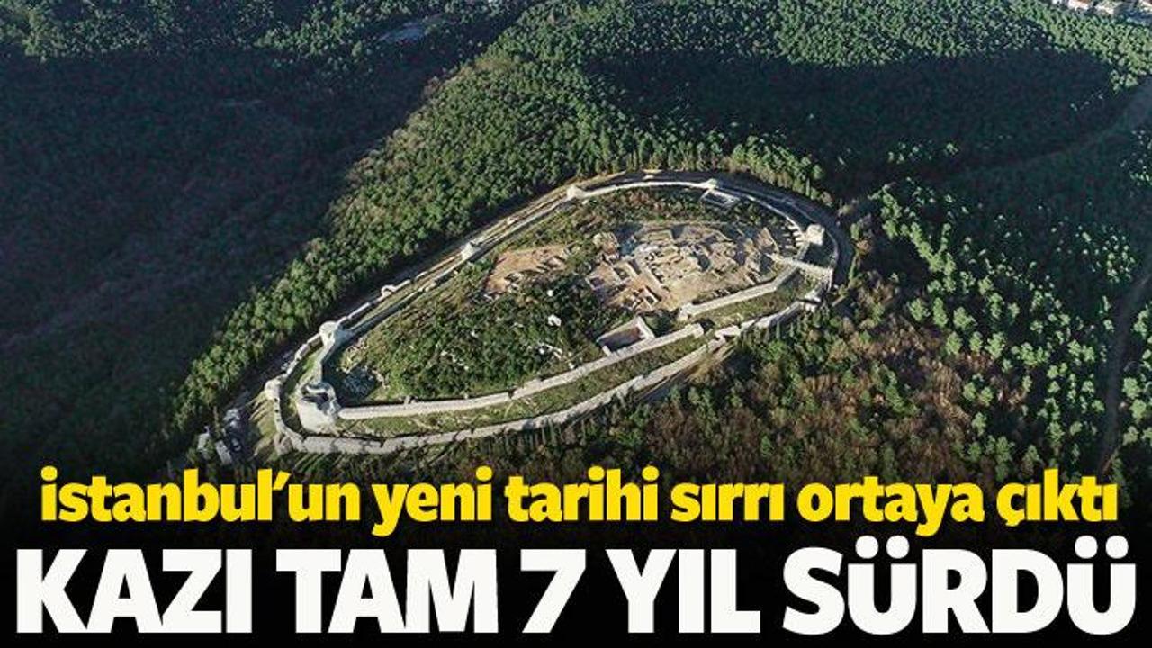 İstanbul'un son sırrı! 7 yıllık kazı tamamlandı