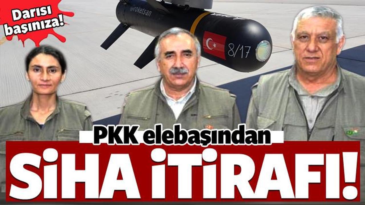 PKK elebaşı Bese Hozat'tan SİHA itirafı!
