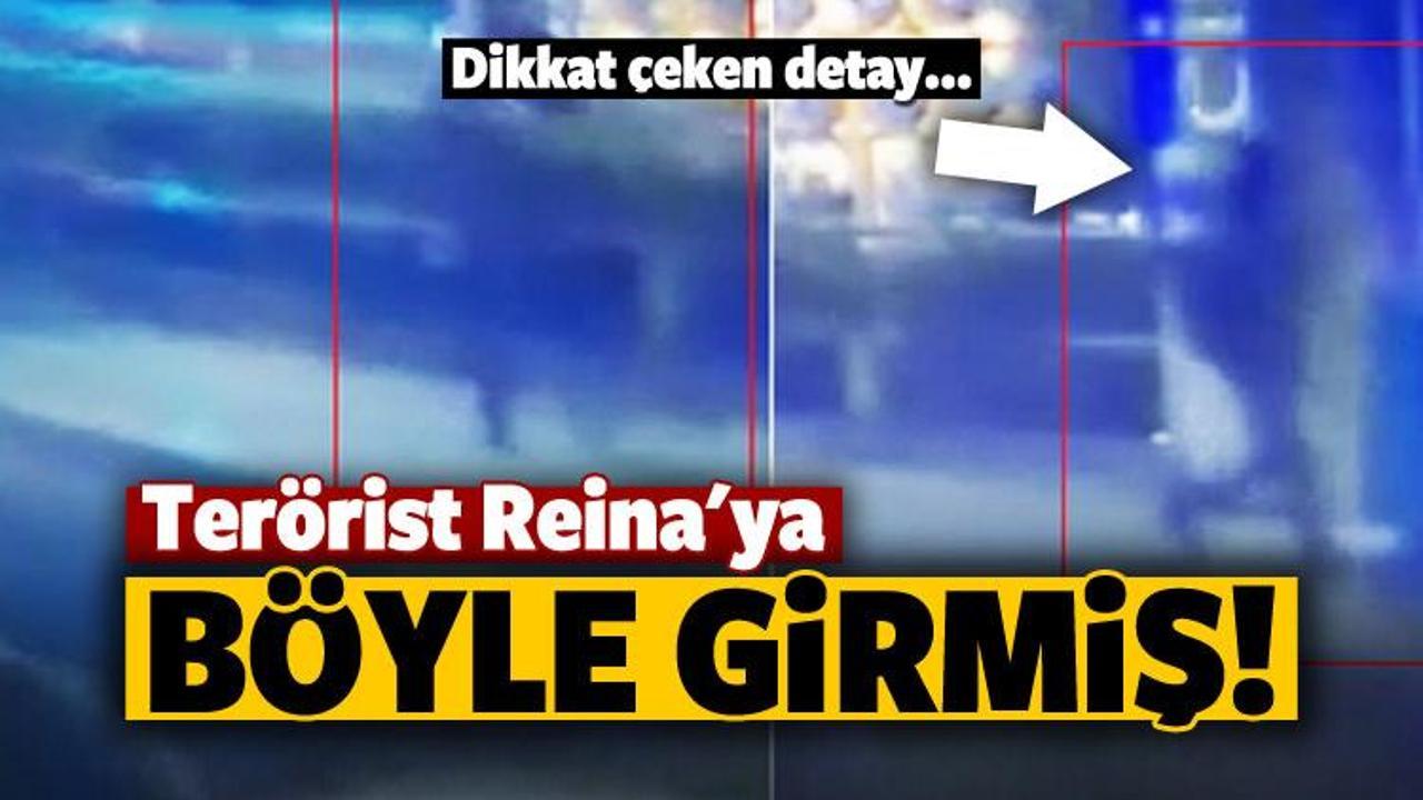Ter&ouml;rist Reina'ya b&ouml;yle girmiş!