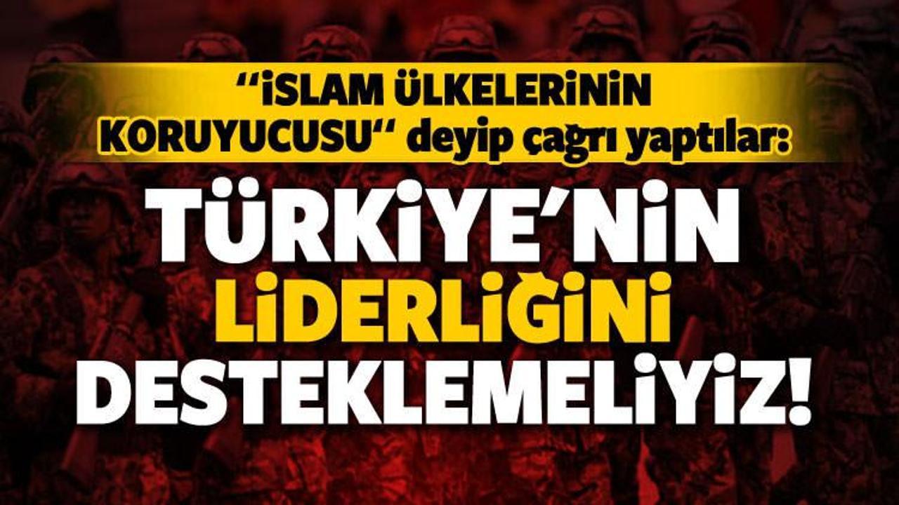 'Türkiye'nin liderliği desteklenmeli'