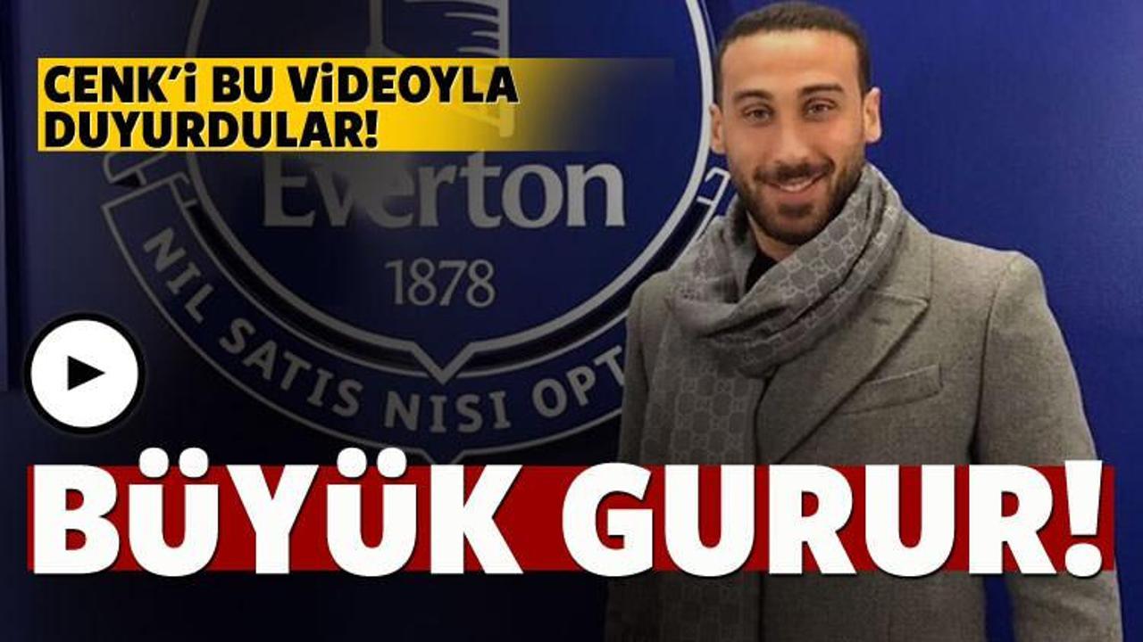 B&uuml;y&uuml;k gurur! Cenk'i b&ouml;yle duyurdular