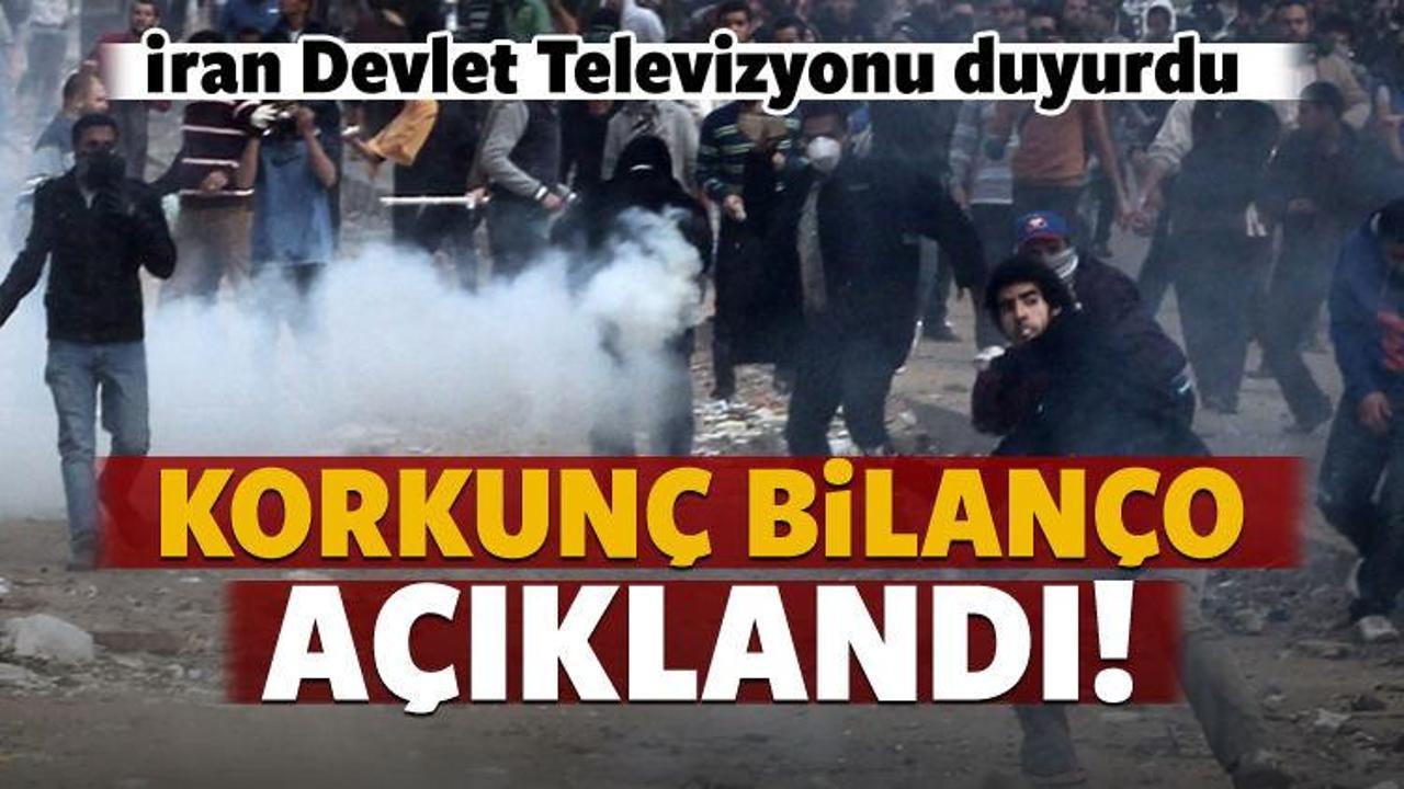 İran'da korkun&ccedil; bilan&ccedil;o!