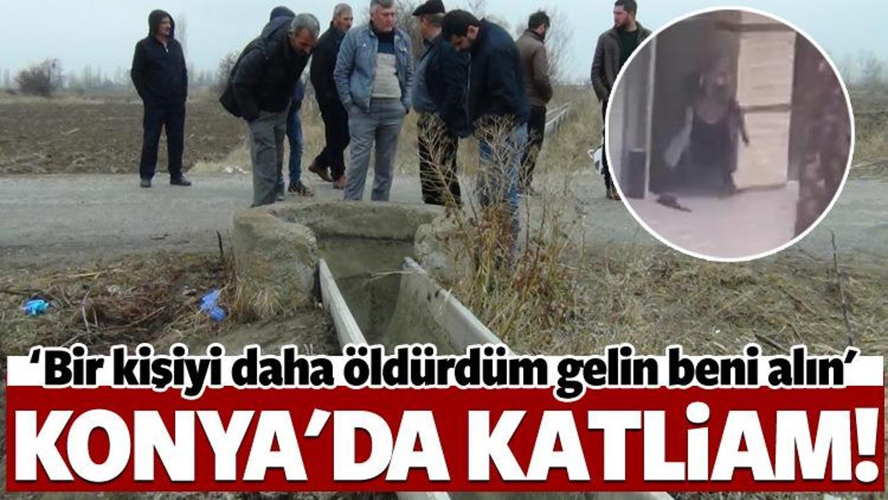 Konya'da vahşet! 4 ölü, 1 ağır yaralı