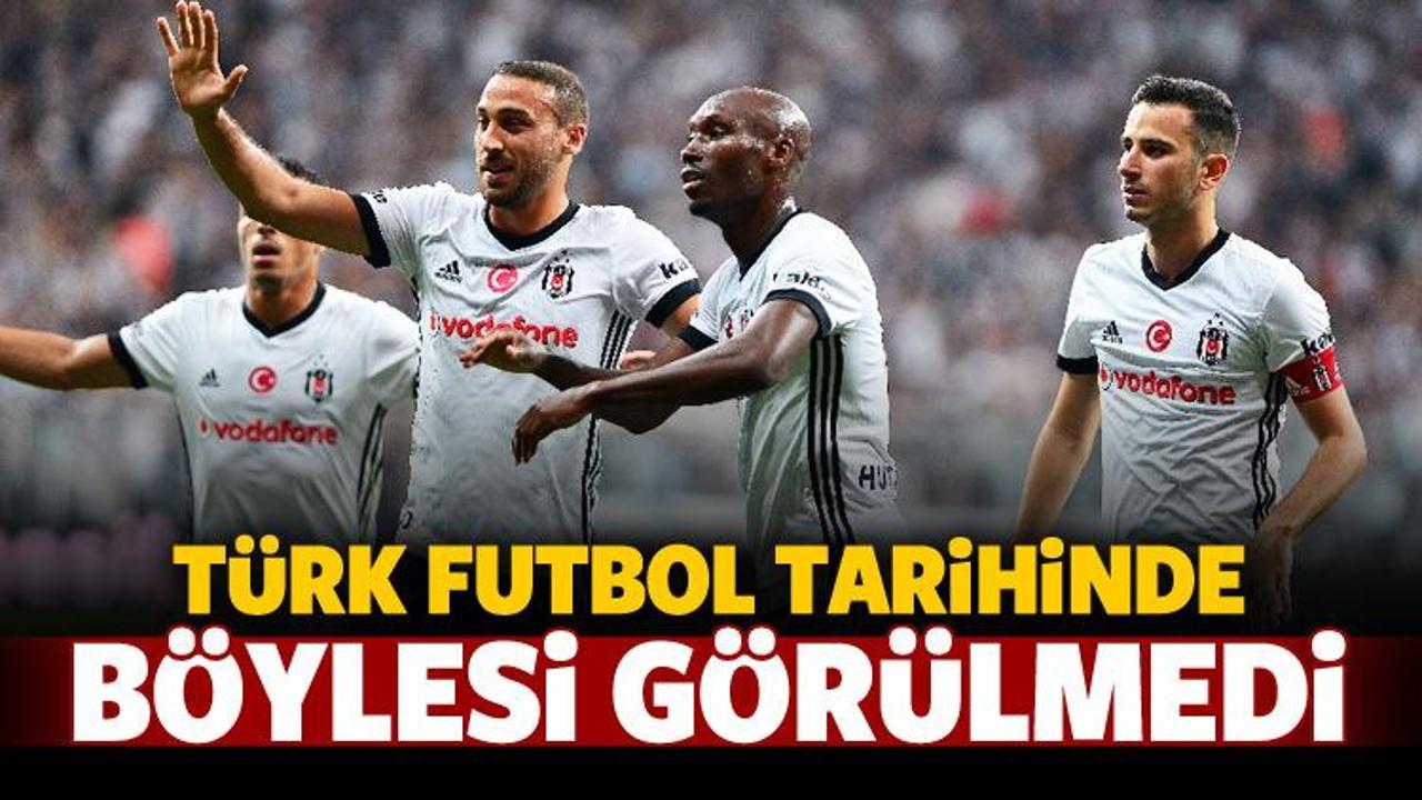 Türk futbol tarihinde böylesi görülmedi