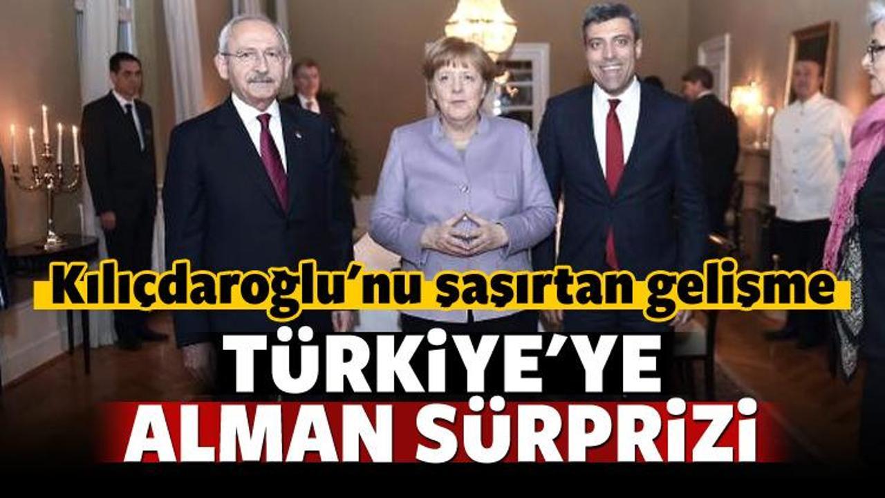 Türkiye'ye Alman sürprizi