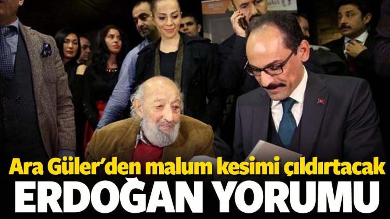 Ara Güler'den müthiş Erdoğan yorumu