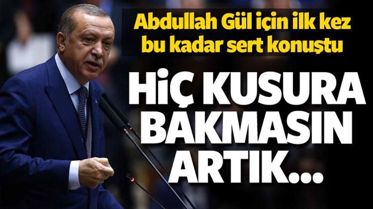 Erdoğan'dan Abdullah Gül'e çok sert sözler