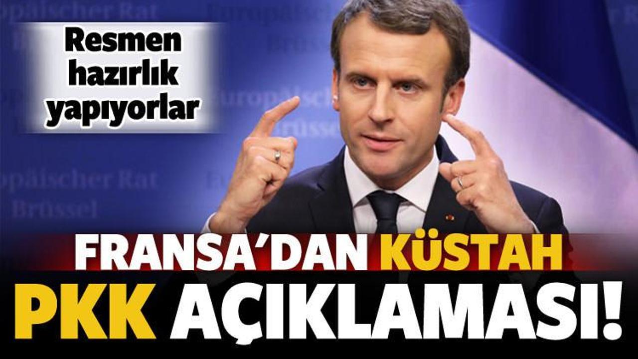 Fransa'dan küstah 'PKK' hamlesi!