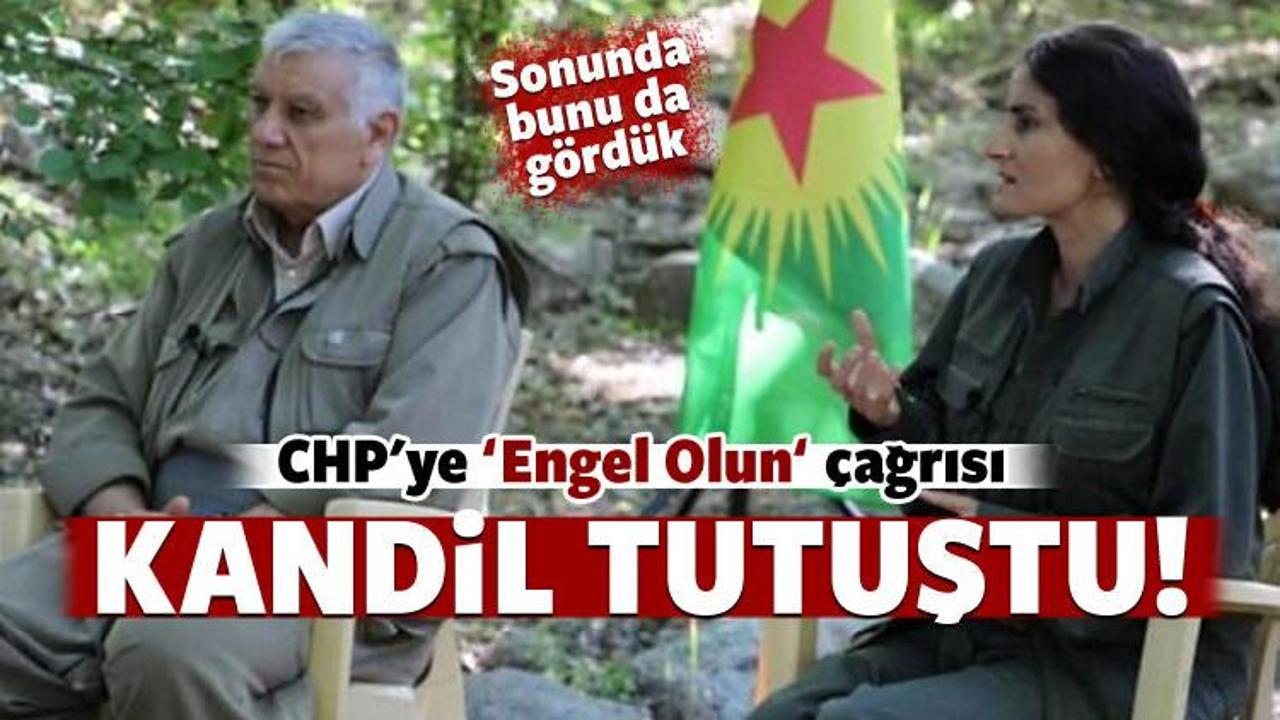 PKK tutuştu...CHP'den engel olmasını istedi!