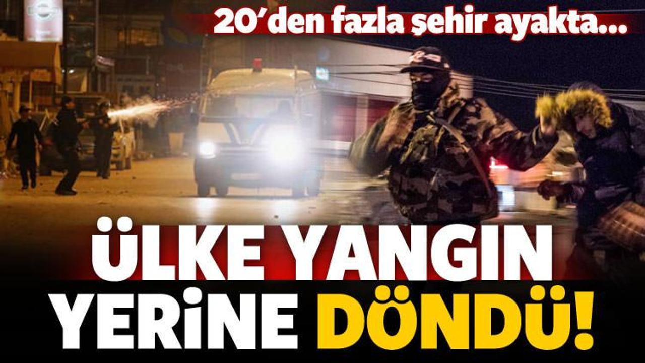 &Uuml;lke yangın yerine d&ouml;nd&uuml;! Son kareler geldi