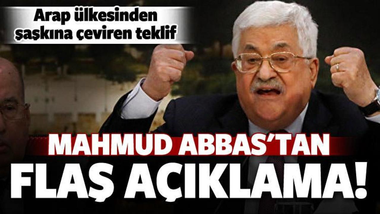 Abbas'tan flaş açıklama! Müslüman ülkeden...