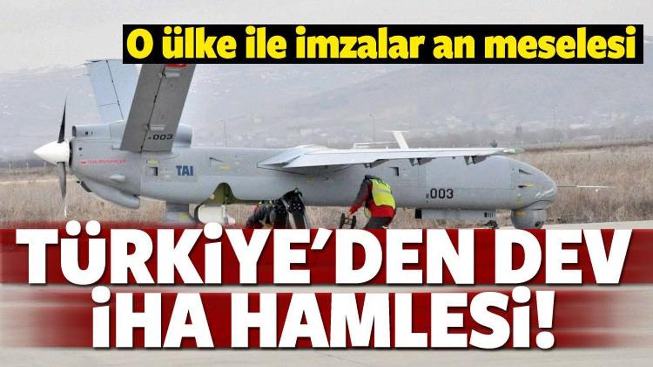 Anlaşma an meselsi! Türkiye'den dev İHA hamlesi