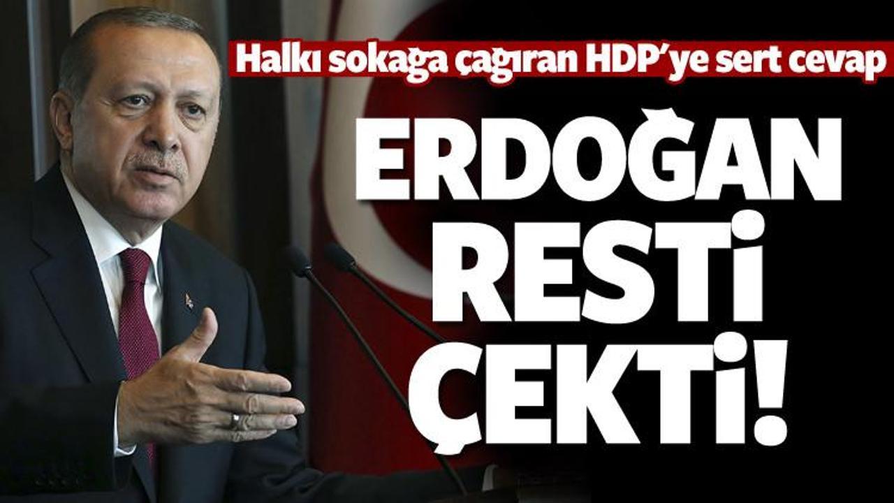Erdoğan'dan HDP ve KCK'ya rest!
