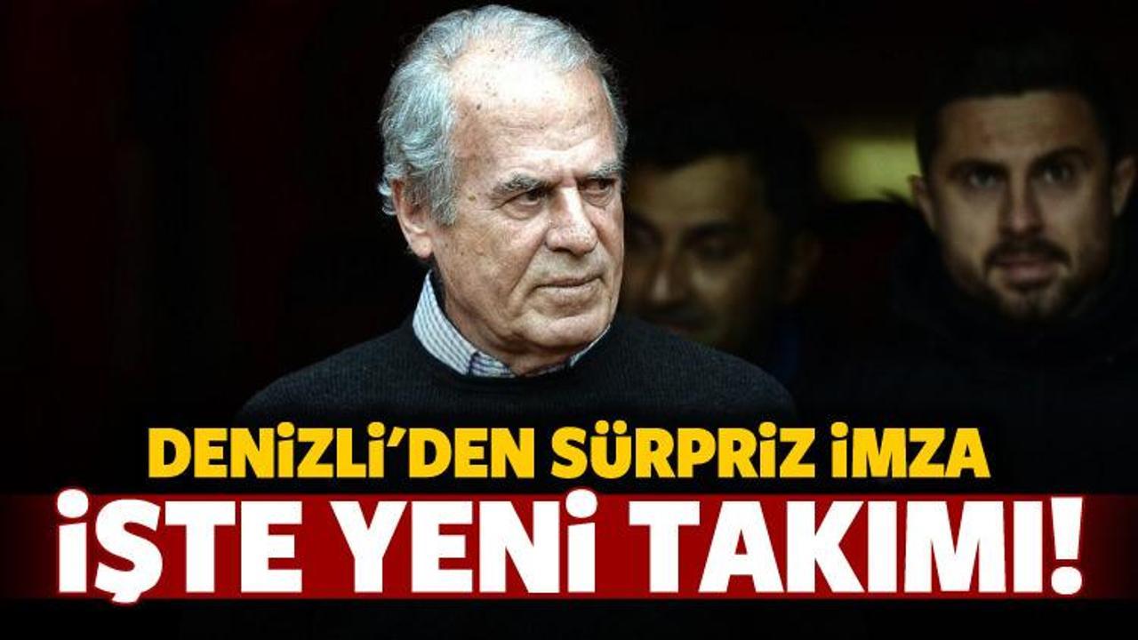 Mustafa Denizli'den sürpriz imza!