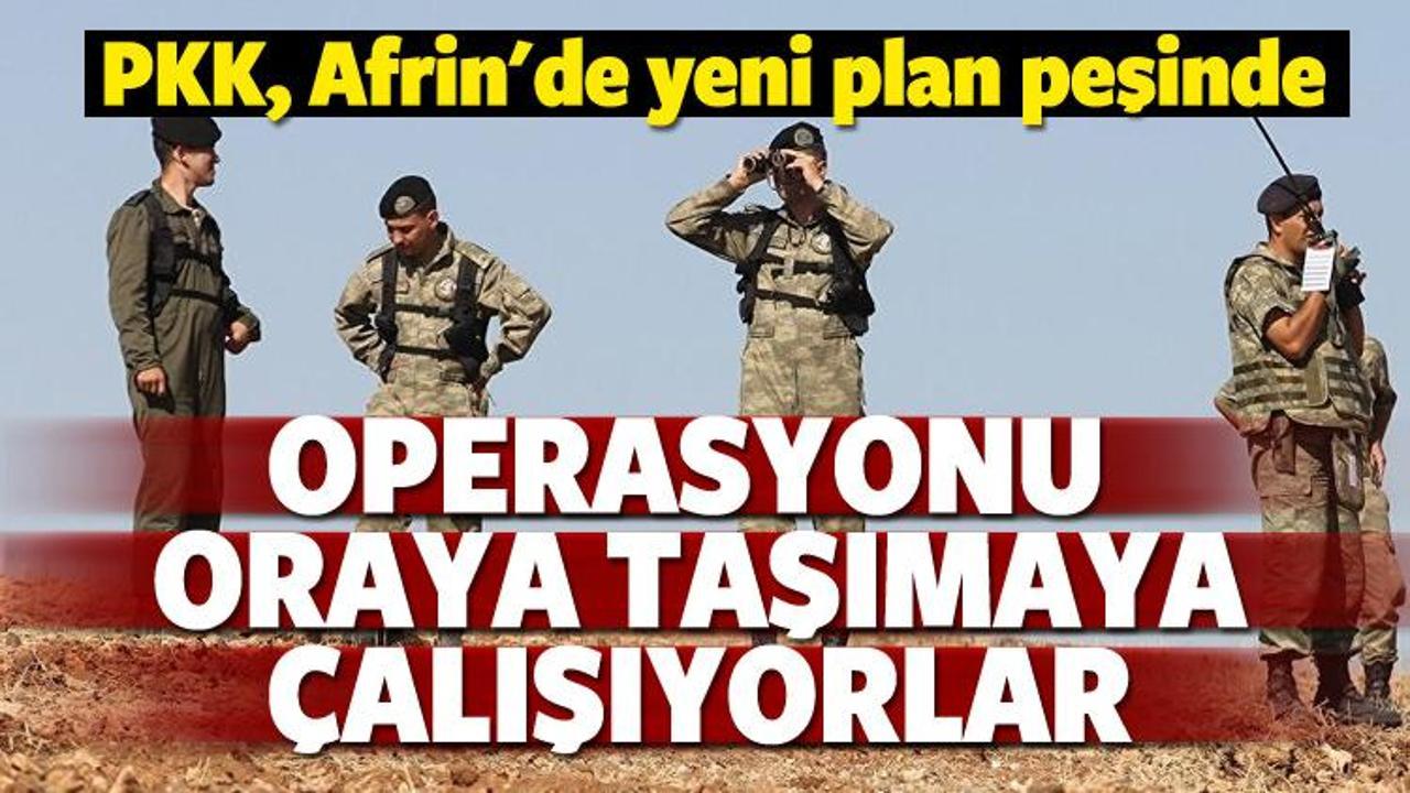 PKK Türkiye'de çökertilen planı Afrin'e taşıyor