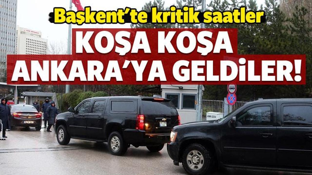 ABD heyeti Dışişleri Bakanlığı'nda