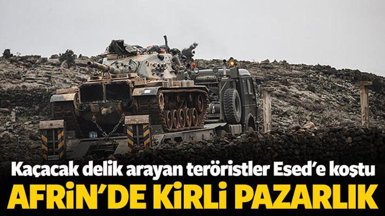 Afrin'de kirli pazarlık 