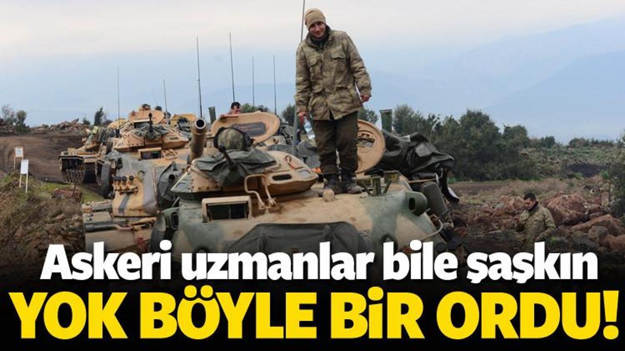 Dünyada Türk ordusunun bir benzeri daha yok!
