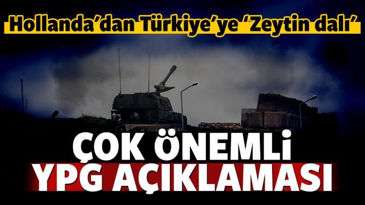 Hollanda'dan &ouml;nemli YPG ve Afrin a&ccedil;ıklaması