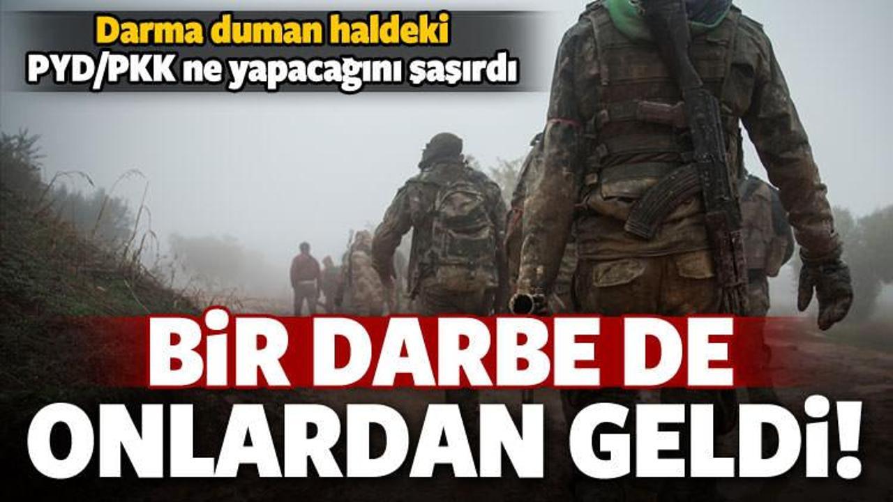 PYD/PKK'ya bir darbede onlardan geldi!