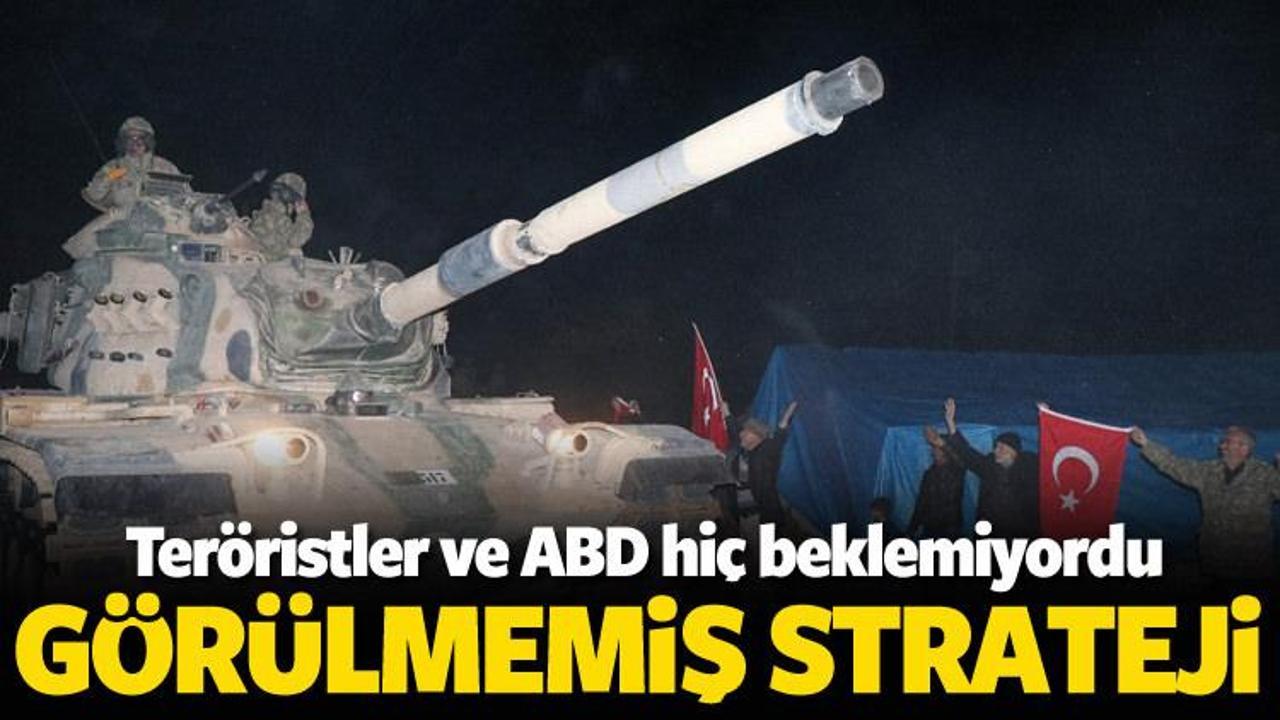 Zeytin Dalı Harekâtı’nda müthiş strateji