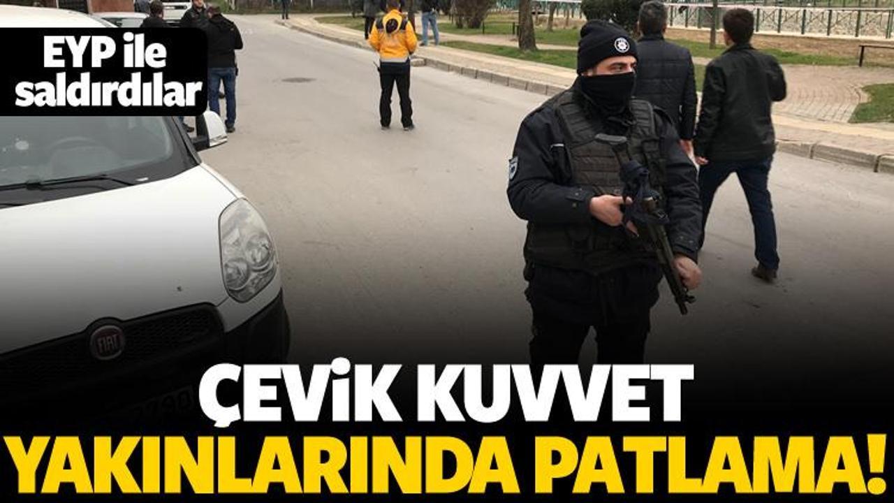 Bursa'da &ccedil;evik kuvvet yakınlarında patlama