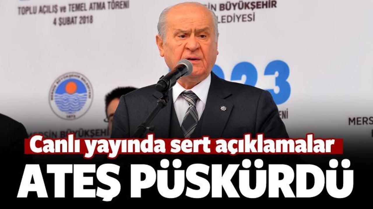 Devlet Bah&ccedil;eli'den &ccedil;ok sert a&ccedil;ıklamalar