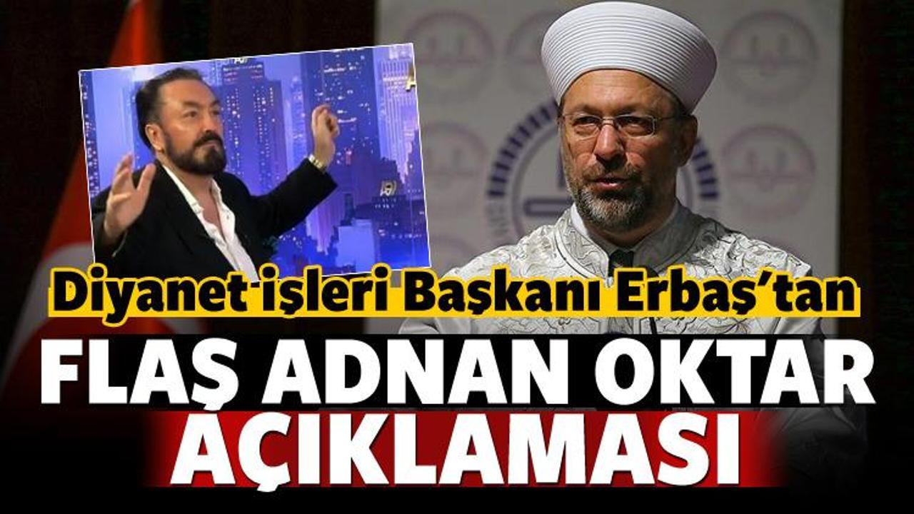 Diyanet İşleri Başkanı'ndan Adnan Oktar açıklaması