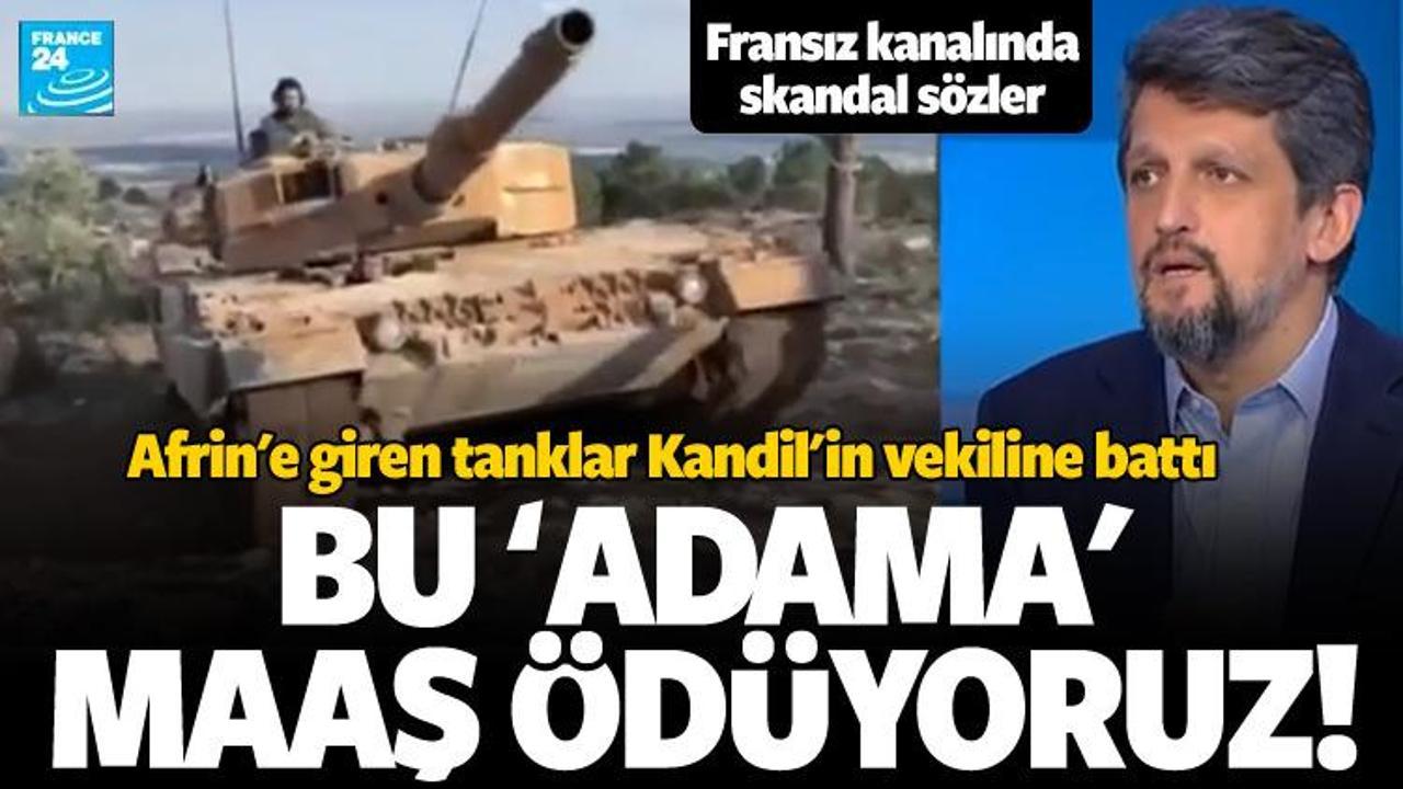 HDP'li vekilden Fransız kanalında skandal s&ouml;zler!