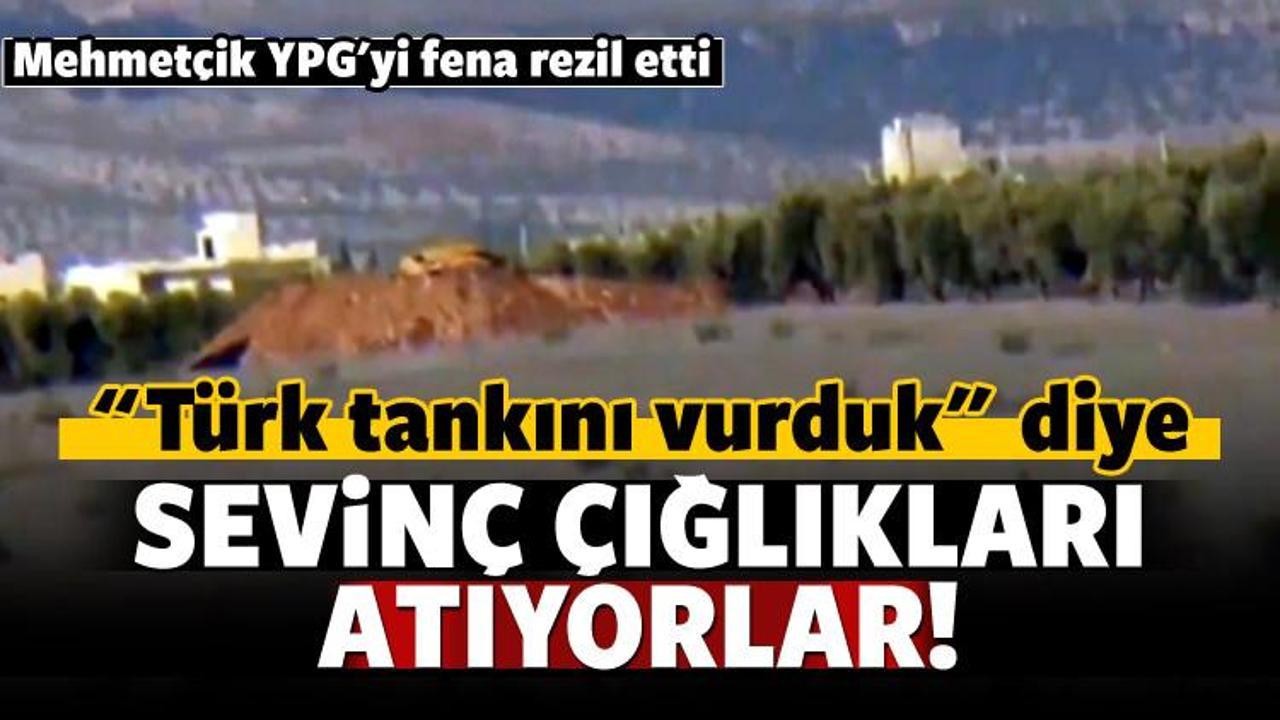 Mehmet&ccedil;ik YPG'li ter&ouml;ristleri fena rezil etti