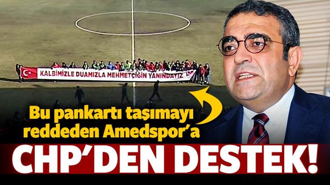 Sahadan çekilen Amedspor'a CHP'den destek!