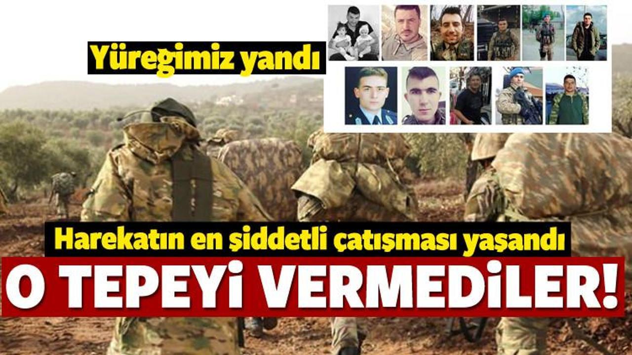 1027 rakımlı tepeyi ter&ouml;ristlere vermediler