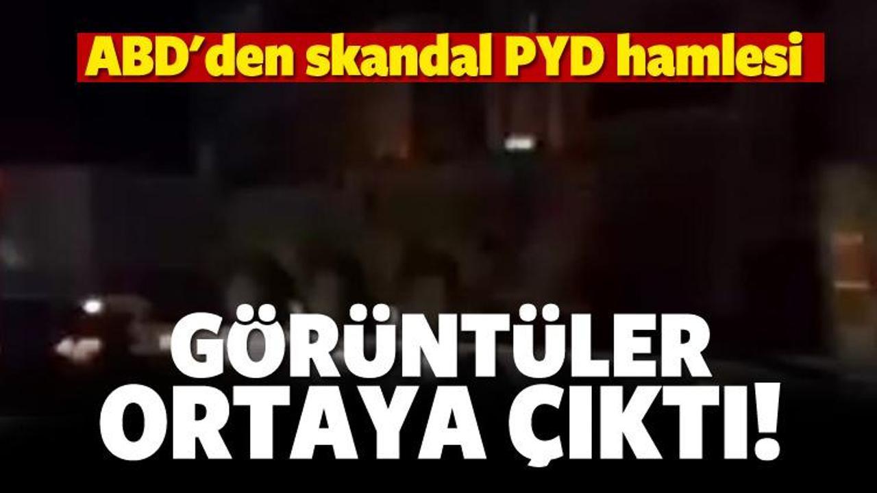 ABD konvoyu ile Kuzey Irak'tan PYD'ye yardım