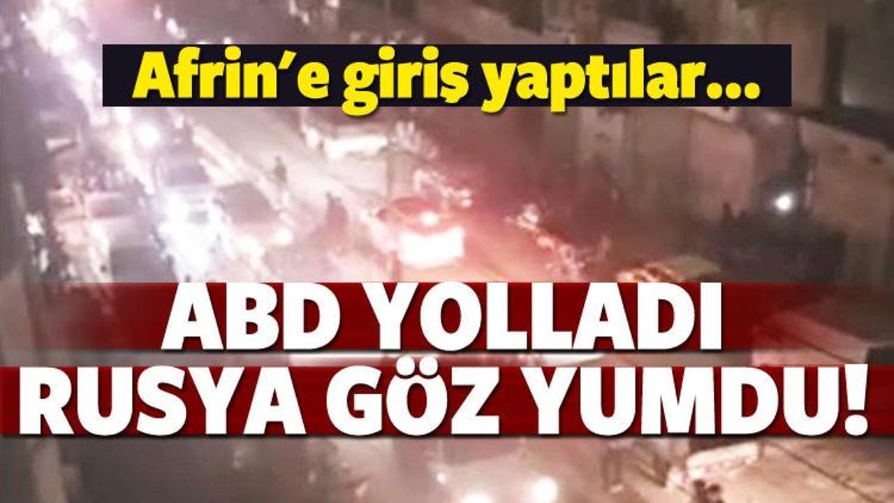 Afrin'e ter&ouml;r konvoyu