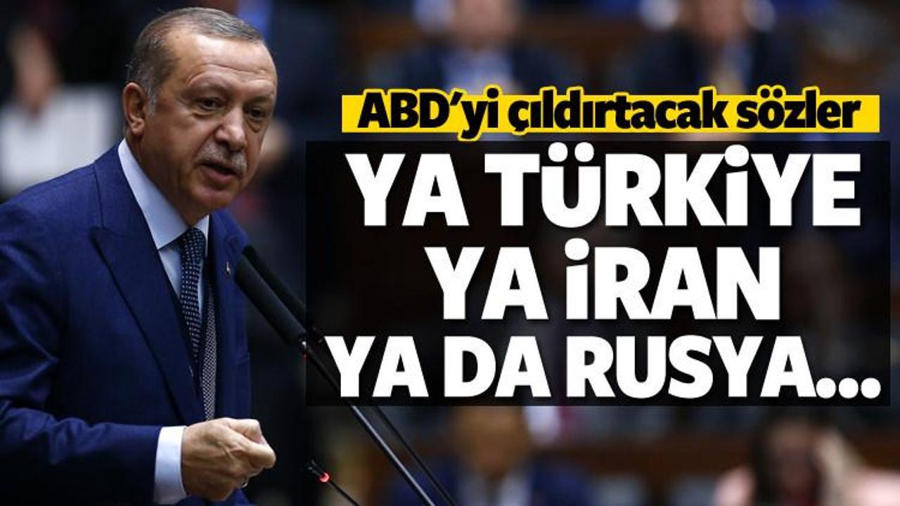 Erdoğan'dan ABD'ye sert sözler...