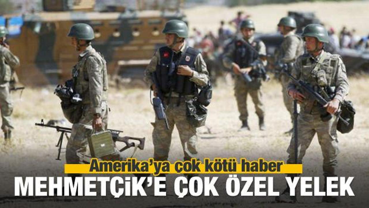 Afrin operasyonunda askere &ccedil;ok &ouml;zel yelek