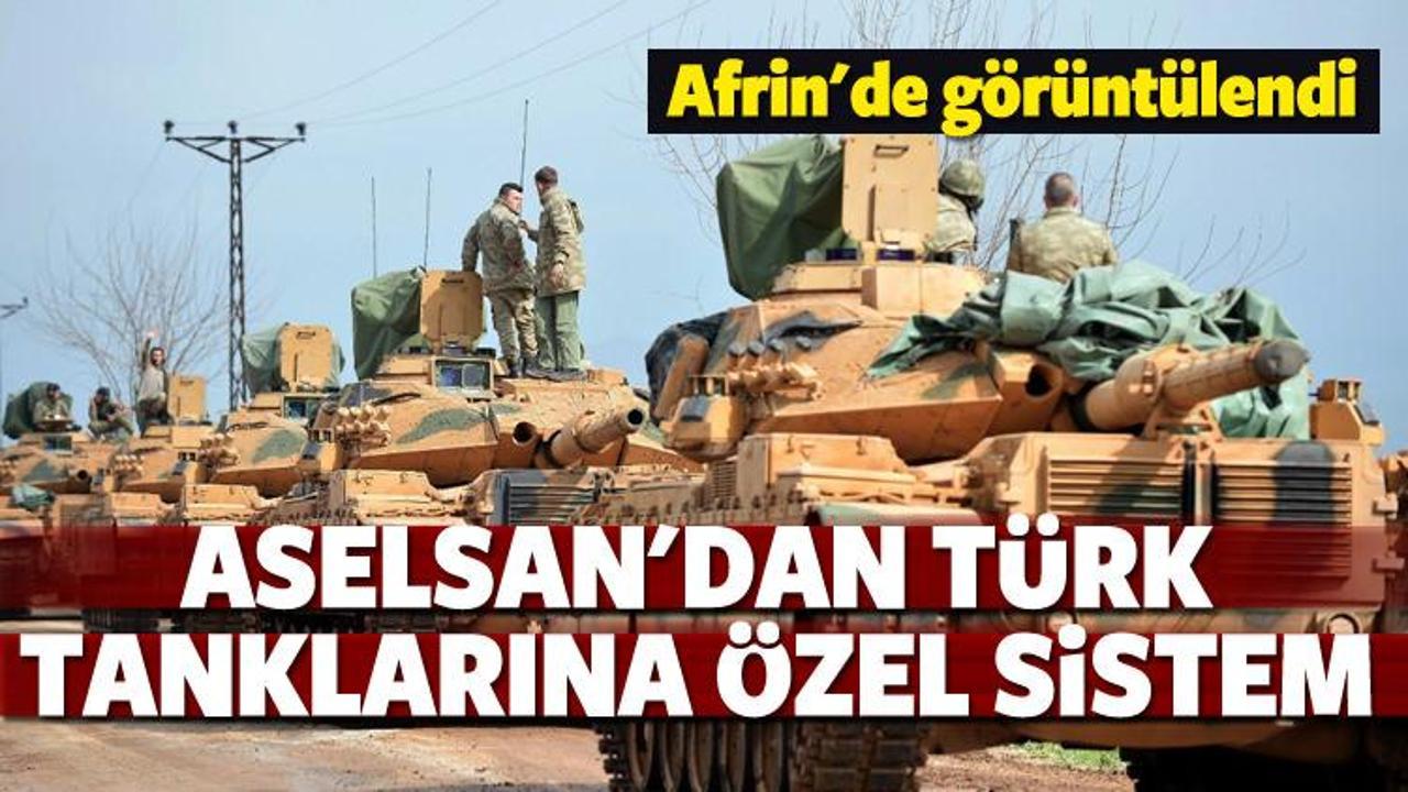Aselsan'dan Türk tanklarına özel sistem