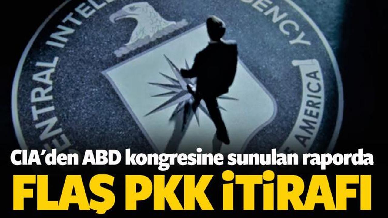 CIA'den ABD kongresinde PKK itirafı