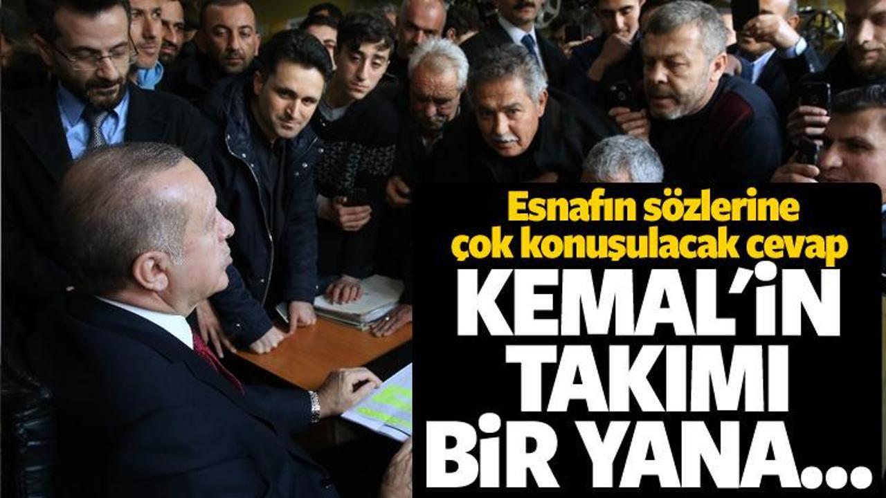 Erdoğan’dan esnaf ziyaretinde flaş açıklama!