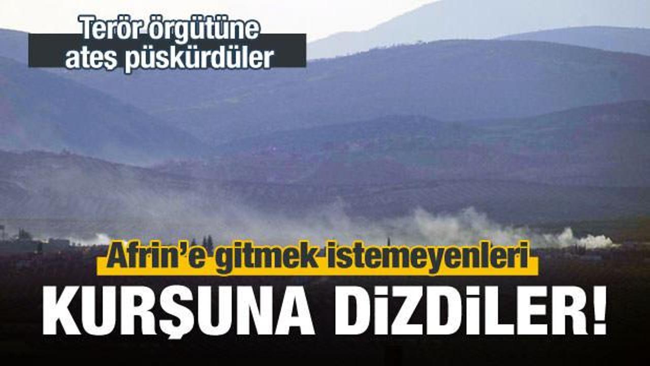 PKK, Afrin'e gitmek istemeyenleri kurşuna dizdi
