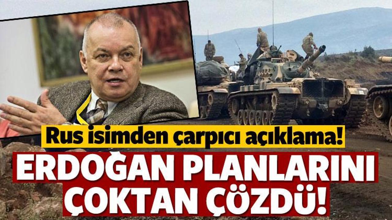 Rus gazeteci: Erdoğan planlarını çoktan çözdü!