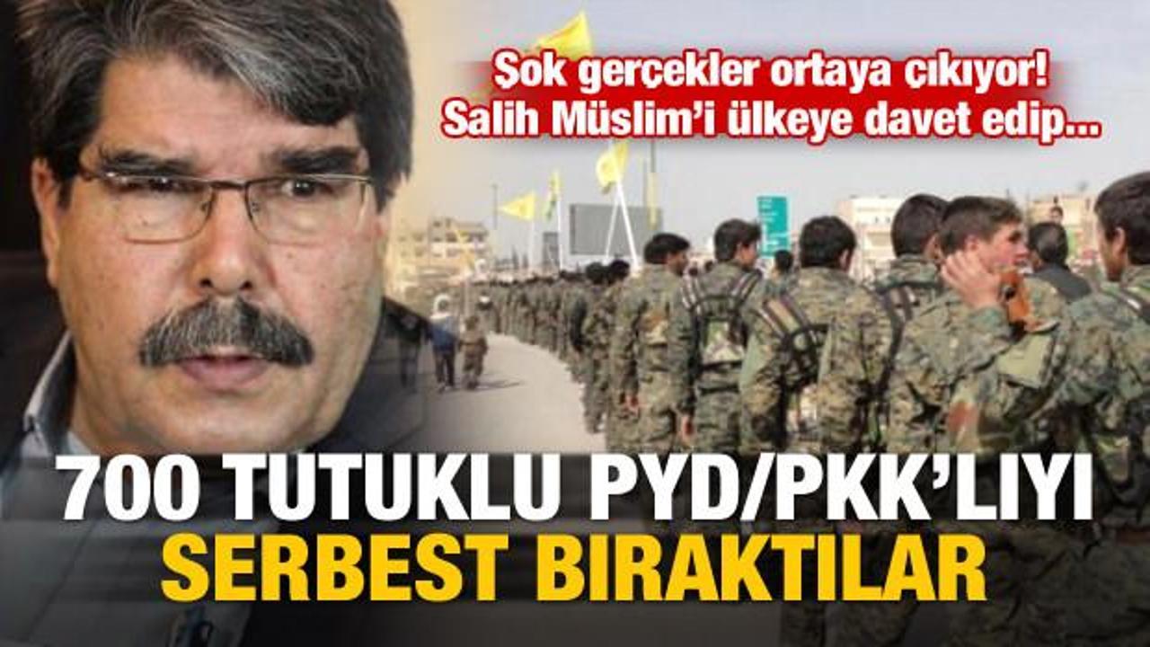 Şok gerçek! Tutuklu PYD/PKK'lıları serbest bıraktı