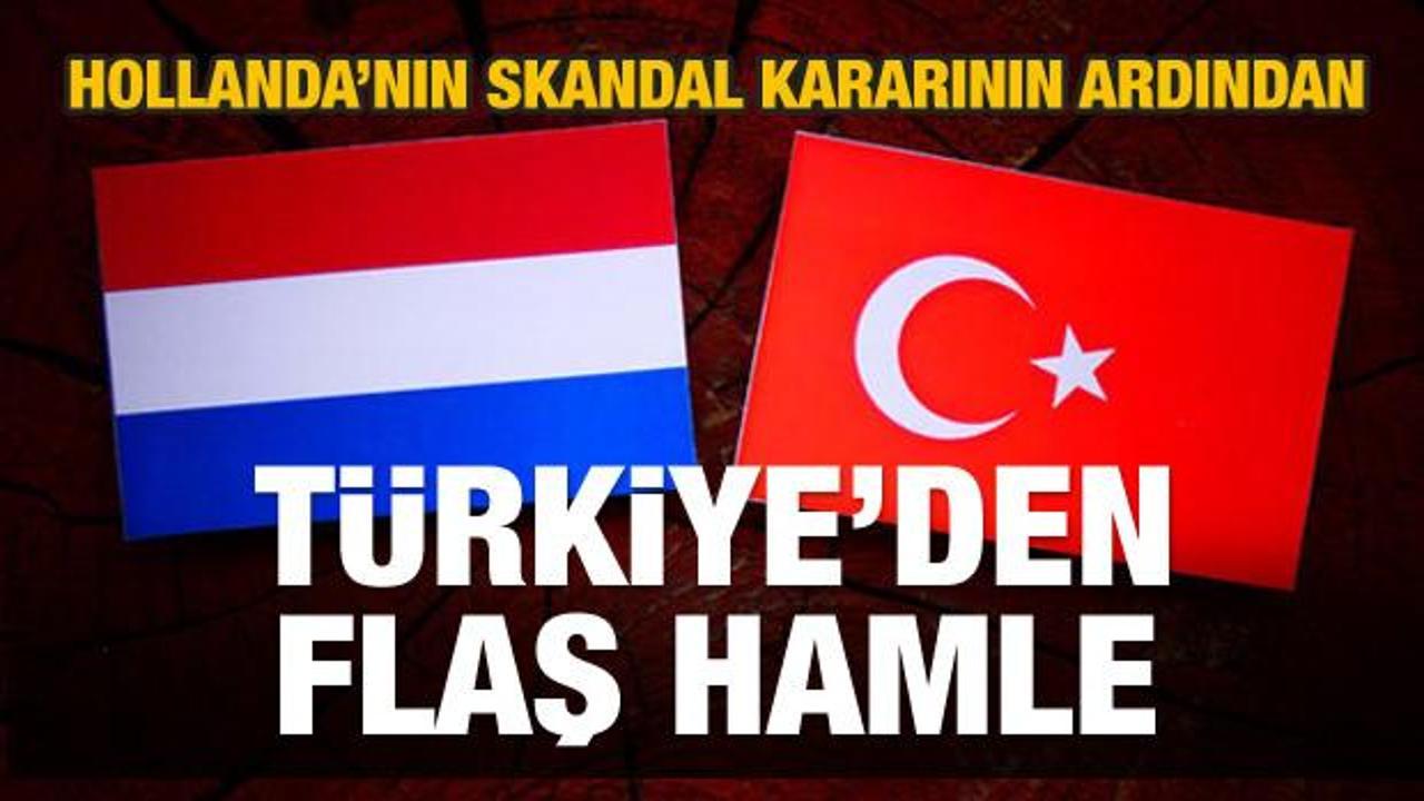 Türkiye'den Holanda'ya çok sert bir tepki daha